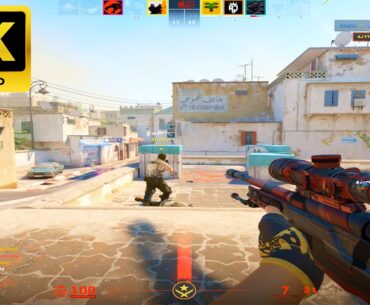 Counter Strike 2 -  Dust 2 - Full Gameplay