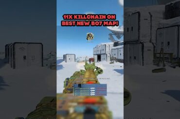 11x Killchain on The BEST New BO7 Map! #callofduty #cod #fps #gaming #share #shorts #warzone