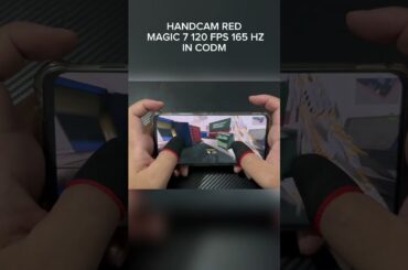 HANDCAM RED MAGIC 7 120 FPS 165 HZ IN CODM #fyp #viral #codm #codmobile