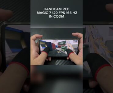 HANDCAM RED MAGIC 7 120 FPS 165 HZ IN CODM #fyp #viral #codm #codmobile