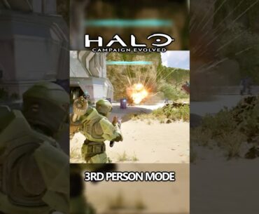 Halo Campaign Evolved has a 3rd PERSON MODE!