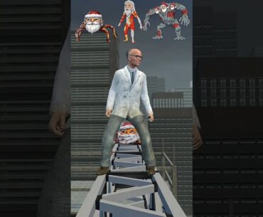 Will Gugu Gaga Survive Falling Down CHALLENGE #gmod #sfm #animation