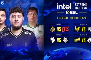[FIL] IEM Cologne Major 2026 Day 9 - MongolZ vs BB, Vitality vs FUT, Falcons vs G2, NAVI vs Spirit