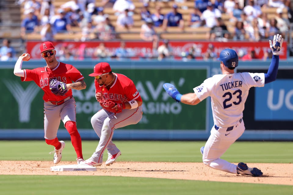 Los Angeles Angels v Los Angeles Dodgers