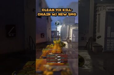 11x Killchain W/ The New SMG Attachment! #callofduty #cod #fps #gaming #share #shorts #warzone
