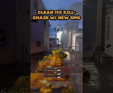 11x Killchain W/ The New SMG Attachment! #callofduty #cod #fps #gaming #share #shorts #warzone