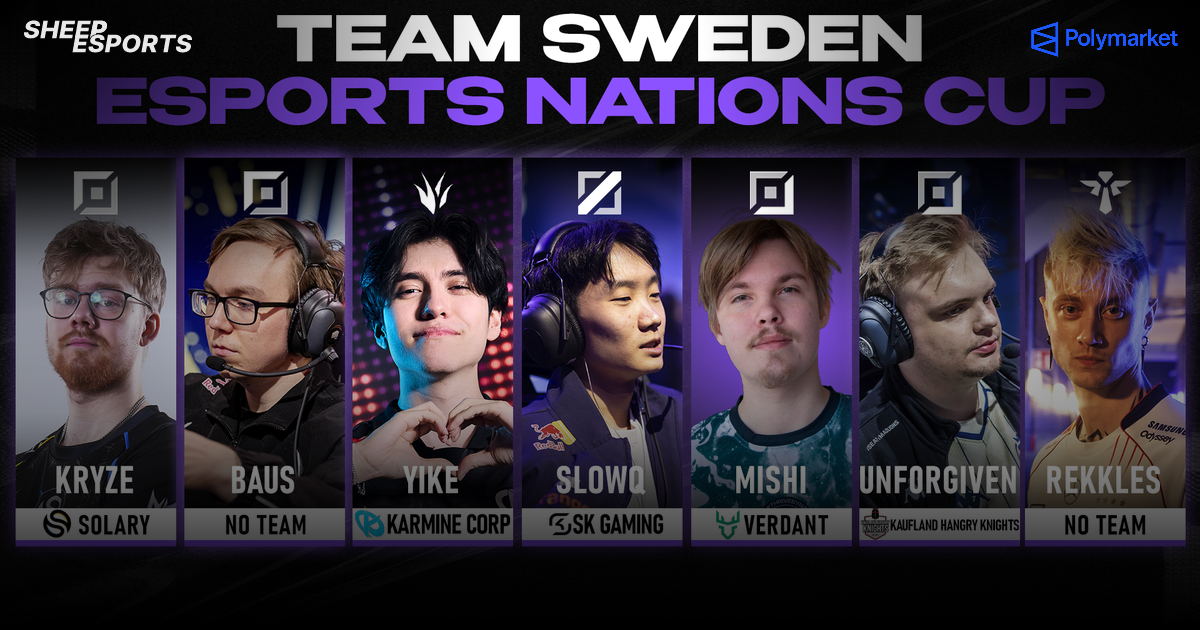 Sheep Esports – Sources: Sweden appoints League of Legends roster for ENC Sheep Logo