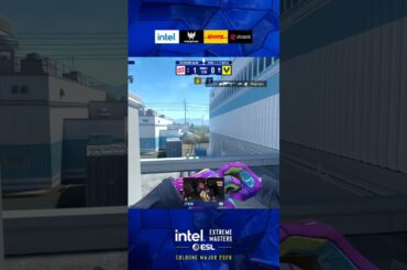Enemy got exposed… ZywOo made it PAINFUL #esl #colognemajor #cs2
