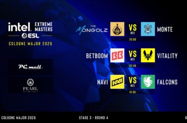 IEM Cologne Major 2026 - Stage 3 - Round 4 - MN cast