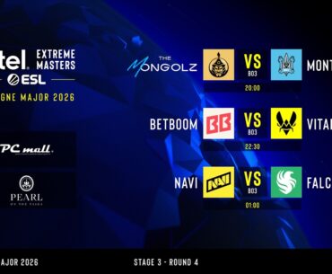 IEM Cologne Major 2026 - Stage 3 - Round 4 - MN cast