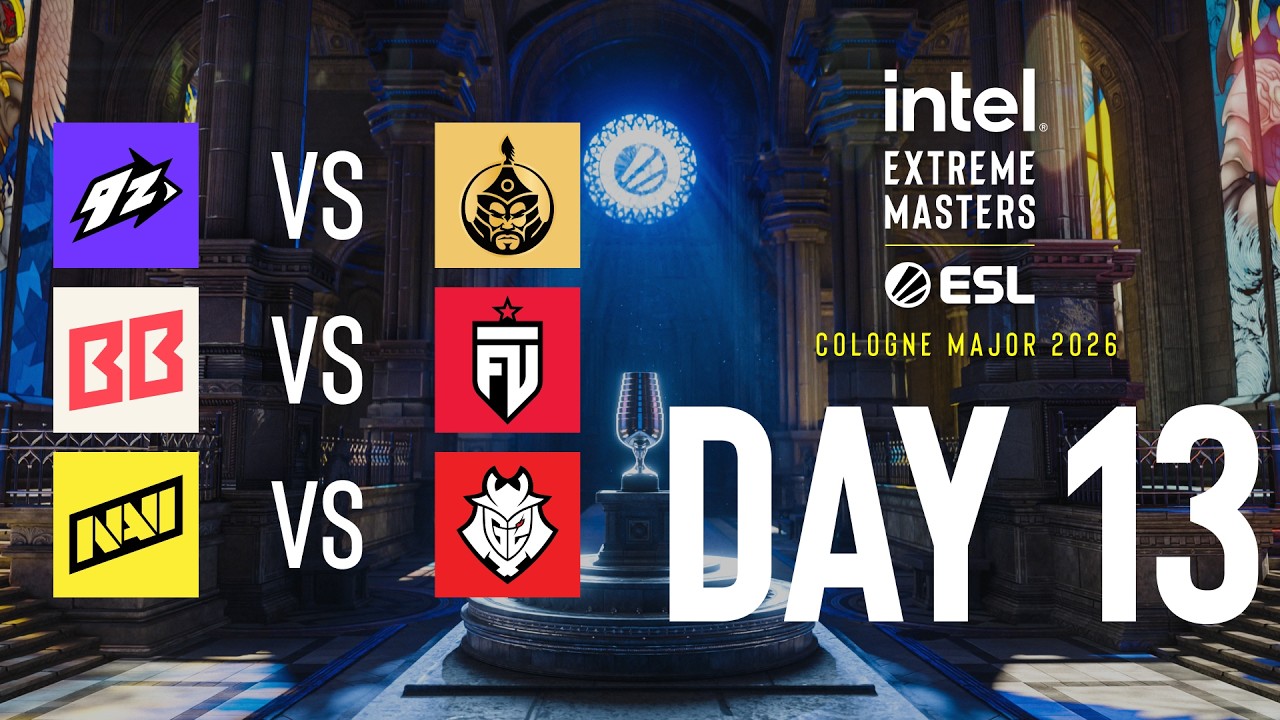 IEM Cologne Major 2026 – Day 13 – FULL SHOW IEM Cologne Major 2026 - Day 13 - FULL SHOW