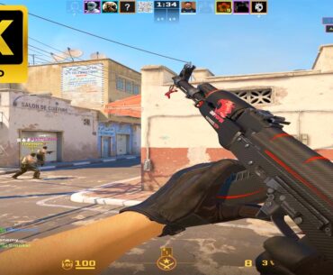 Counter Strike 2 -  Dust 2 - Full Gameplay