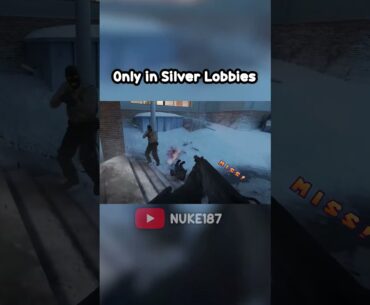 Only in silver lobbies #counterstrike #counterstrike2 #csgo #cs2