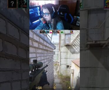 4 Piece Awp Goes Crazy In Counter Strike 2🔥 #shorts #counterstrike
