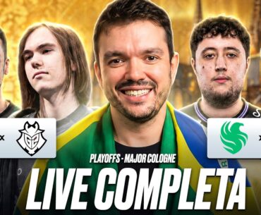 QUARTAS DE FINAL |  IEM COLOGNE MAJOR 2026 PLAYOFFS | DIA 2 - !socio - Siga @Gaules!