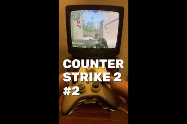 Counter Strike 2 Gameplay Part 2 (Xbox 360 CRT TV) #counterstrike #counterstrike2 #cs2 #xbox #xbox36