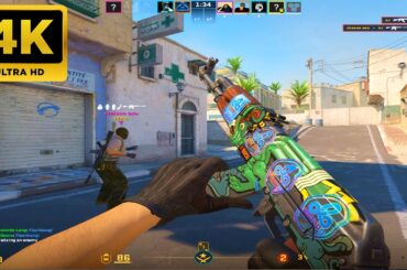Counter Strike 2 -  Dust 2 - Full Gameplay