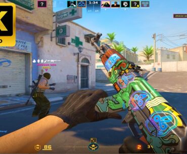 Counter Strike 2 -  Dust 2 - Full Gameplay