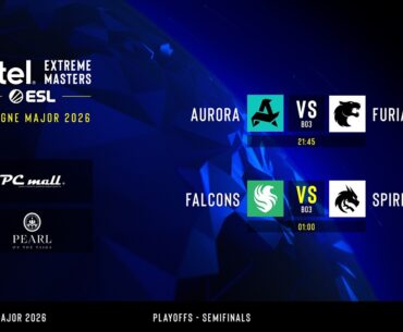 IEM Cologne Major 2026 - Playoffs - Semifinals 2 - MN cast