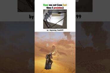 AH hear me out one last time I promise - Helldivers 2