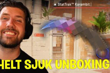 COUNTER STRIKE 2 - JAG UNBOXADE EN HELT OTROLIG KARAMBIT