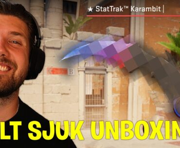 COUNTER STRIKE 2 - JAG UNBOXADE EN HELT OTROLIG KARAMBIT