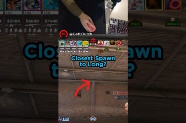 CS2 - Insta Long Doors Smoke on Dust2 #cs2 #csgo #counterstrike #cs2clips #faceit