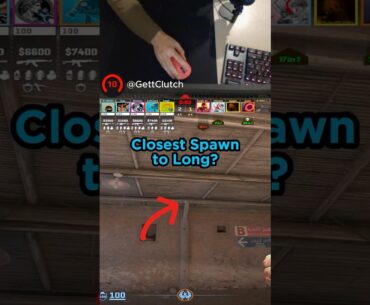 CS2 - Insta Long Doors Smoke on Dust2 #cs2 #csgo #counterstrike #cs2clips #faceit