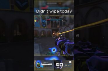Didn't wipe today #overwatch2 #overwatchfunny #gaming #overwatchclips #ow2