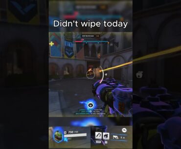Didn't wipe today #overwatch2 #overwatchfunny #gaming #overwatchclips #ow2