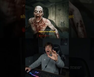 This horror FPS game took a dark turn when a forest cannibal suddenly attacked. #gaming
