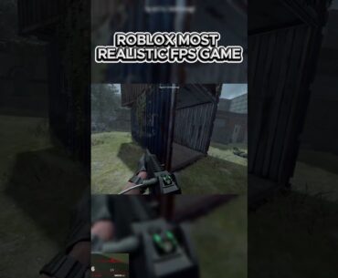 ROBLOX MOST REALISTIC FPS GAME- TTK