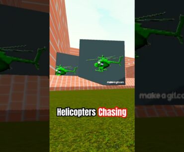 Helicopters Chasing | Nextmod #gmod #garrysmod #helicopter #nextbot