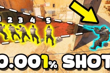 0.0001% CHANCE RARE SHOTS! - CS2 BEST MOMENTS #161