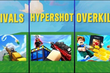 RANKING TOP 3 BEST FPS GAMES ON ROBLOX!