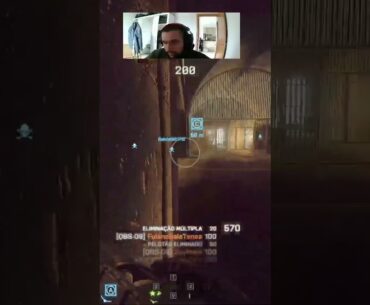 JOGADA INSANA #battlefield #dice #ea #warzone #gameplay #cod #fps #games #gaming #playstation #gta