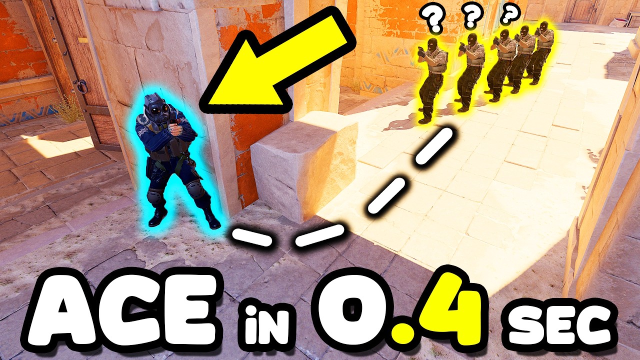 0.4 SEC FASTEST ACE in CS HISTORY! – CS2 BEST MOMENTS #162 0.4 SEC FASTEST ACE in CS HISTORY! - CS2 BEST MOMENTS #162