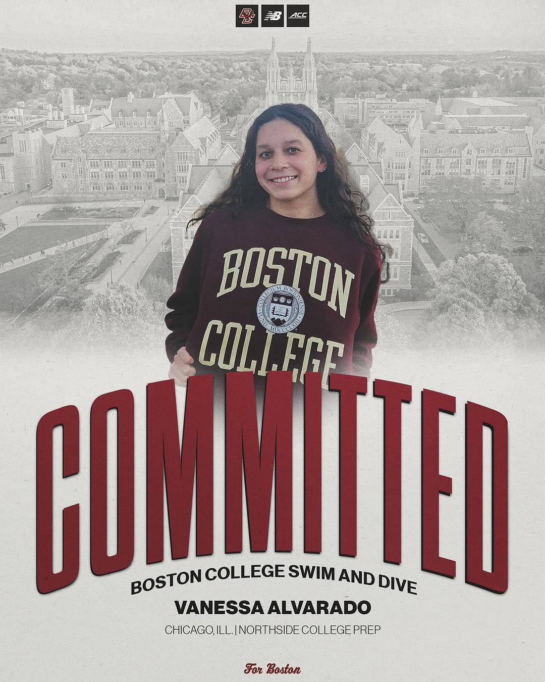 Boston College Adds Jr. Pan American Games Finalist Vanessa Alvarado to Class of 2030 Boston College Adds Jr. Pan American Games Finalist Vanessa Alvarado to Class of 2030