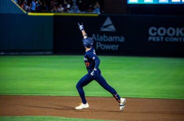 Ole Miss uses a pair of homers to win game 1 of the Super Regional over Auburn