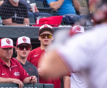 NCAA baseball: OU defeats Kansas in game 1 of super regional | Sports
