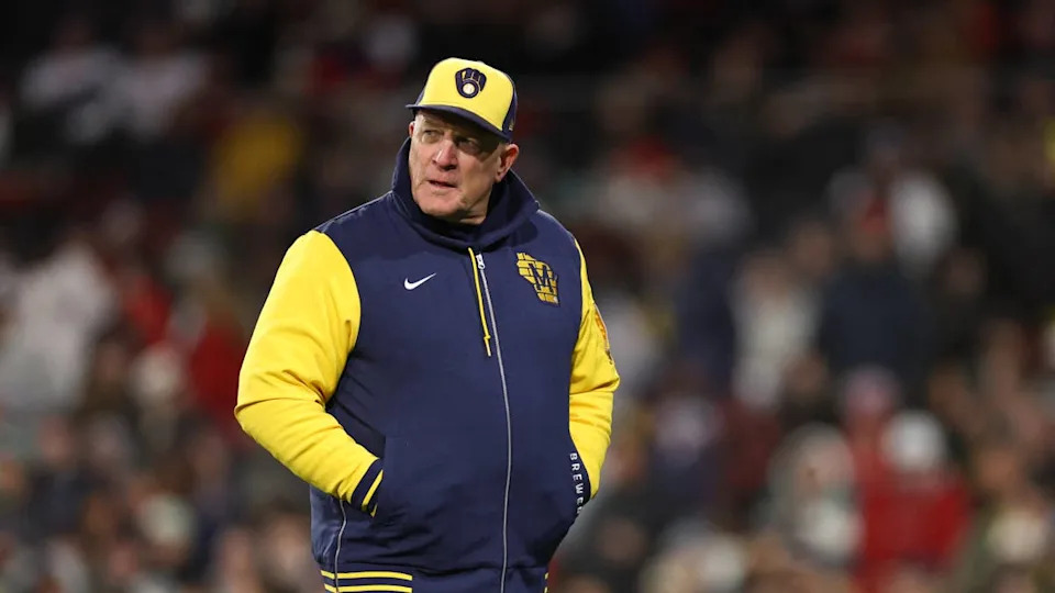 Milwaukee Brewers manager Pat Murphy (49)Paul Rutherford-Imagn Images
