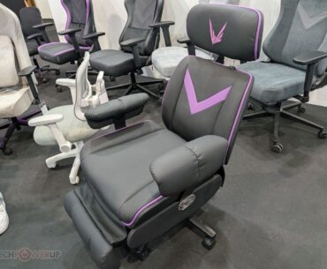 Formula V Line Showcases Its Ergonomic Gaming Chairs at Computex 2026