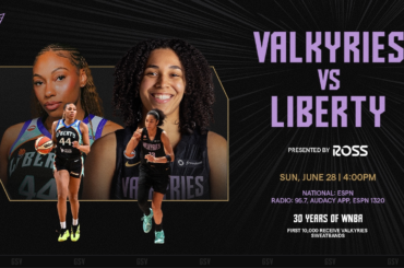 Game Preview: Valkyries vs. New York Liberty – 6/28/26