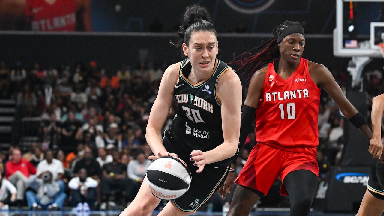 Where to watch New York Liberty-Las Vegas Aces WNBA game for free today Sponsor Logo