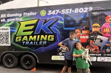 EK Gaming Trailer is named after Elias and Kostas Manolis. (Photo: Courtesy of Margaret Manolis)