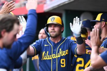 Brewers beat the Reds 6-5 to complete a 3-game sweep