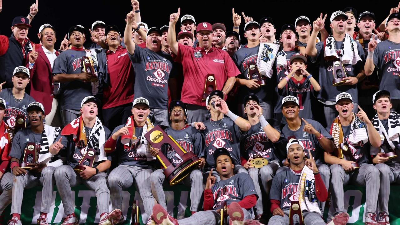 Oklahoma wins the 2026 NCAA DI baseball championship Oklahoma wins the 2026 NCAA DI baseball championship