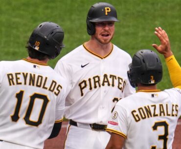 Ryan O'Hearn's 2-homer game led the Pirates to rainy, sweep-averting win against the Reds