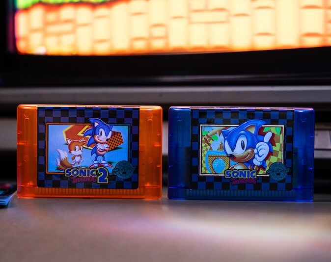 Sega is re-releasing the original Sonic Genesis games on $100 cartridges Sega is re-releasing the original Sonic Genesis games on $100 cartridges