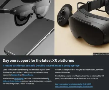 Godot 4.7 Steam Frame Support
